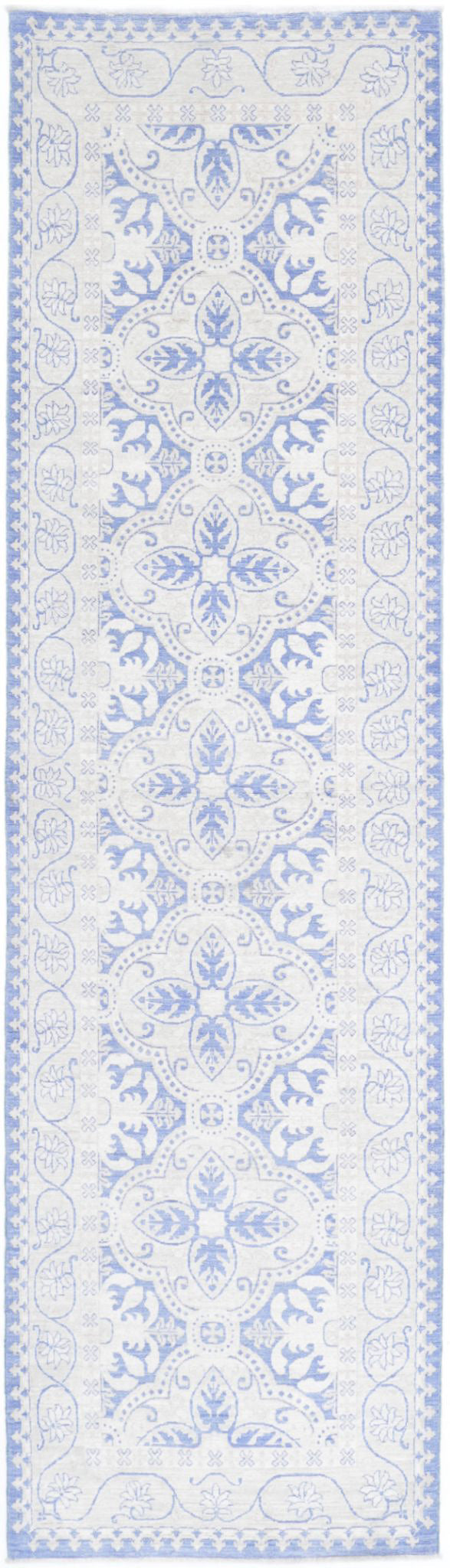 Hand Knotted Fine Serenity Wool Rug 2' 11" x 10' 10" - No. AT80668