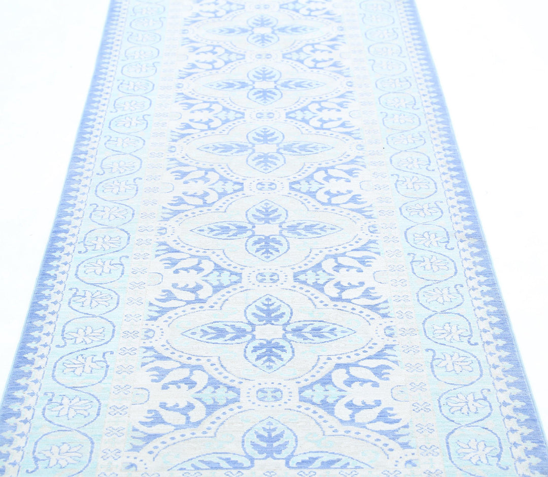 Hand Knotted Fine Serenity Wool Rug 3' 0" x 9' 11" - No. AT47120