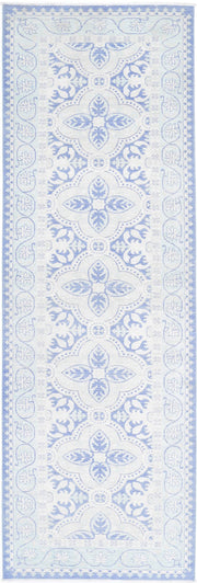 Hand Knotted Fine Serenity Wool Rug 3' 0" x 9' 11" - No. AT47120