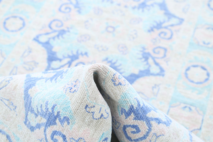 Hand Knotted Fine Serenity Wool Rug 2' 7" x 9' 6" - No. AT48282