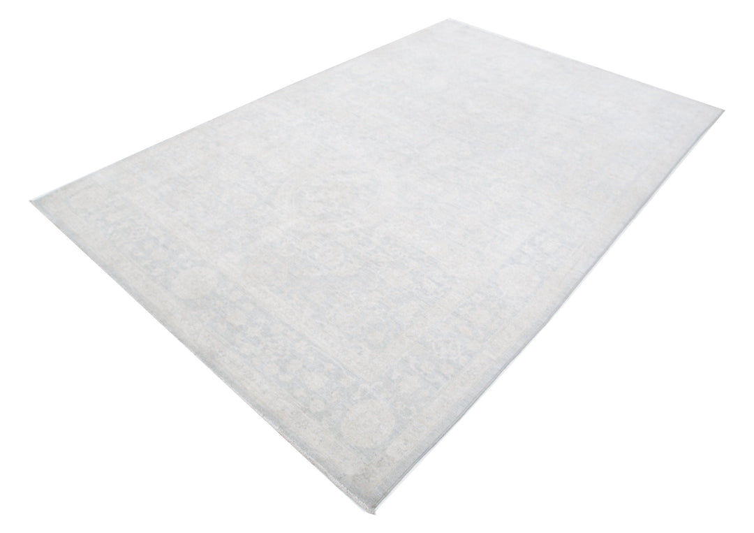 Hand Knotted Fine Serenity Wool Rug 5' 11" x 8' 11" - No. AT57178