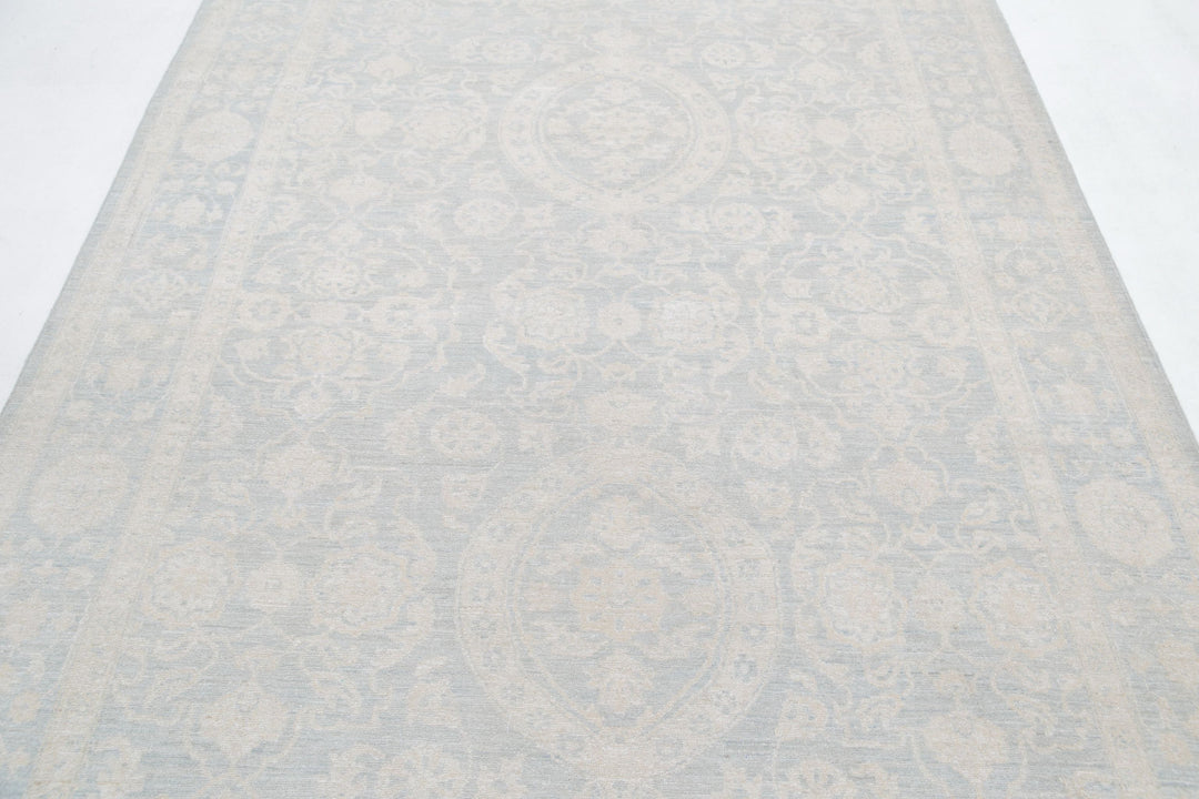 Hand Knotted Fine Serenity Wool Rug 5' 11" x 8' 11" - No. AT57178