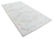 Hand Knotted Fine Serenity Wool Rug 5' 1" x 9' 8" - No. AT97138