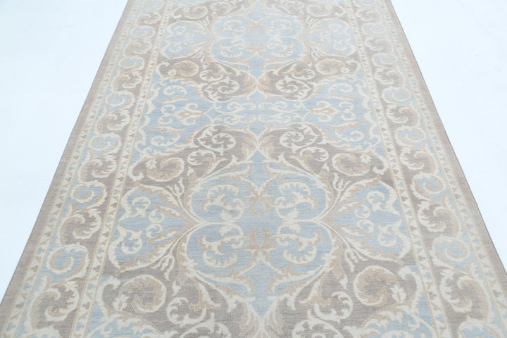 Hand Knotted Fine Serenity Wool Rug 5' 1" x 9' 8" - No. AT97138