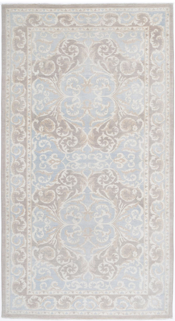 Hand Knotted Fine Serenity Wool Rug 5' 1" x 9' 8" - No. AT97138