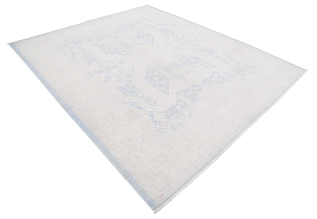 Hand Knotted Fine Serenity Wool Rug 7' 9" x 9' 2" - No. AT66197