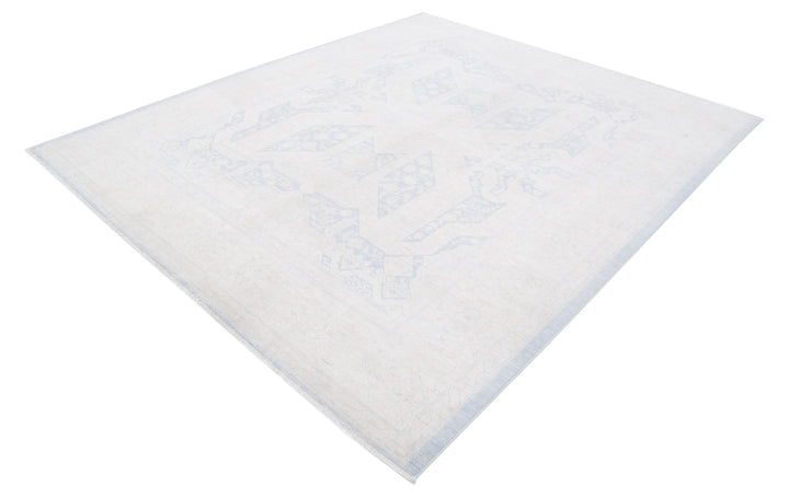 Hand Knotted Fine Serenity Wool Rug 7' 9" x 9' 2" - No. AT66197
