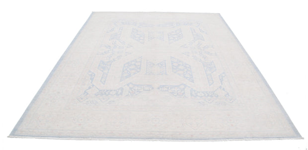 Hand Knotted Fine Serenity Wool Rug 7' 9" x 9' 2" - No. AT66197