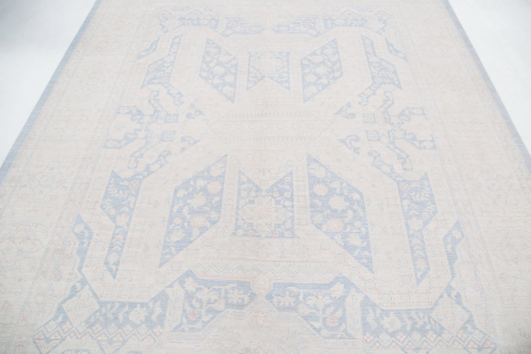 Hand Knotted Fine Serenity Wool Rug 7' 9" x 9' 2" - No. AT66197