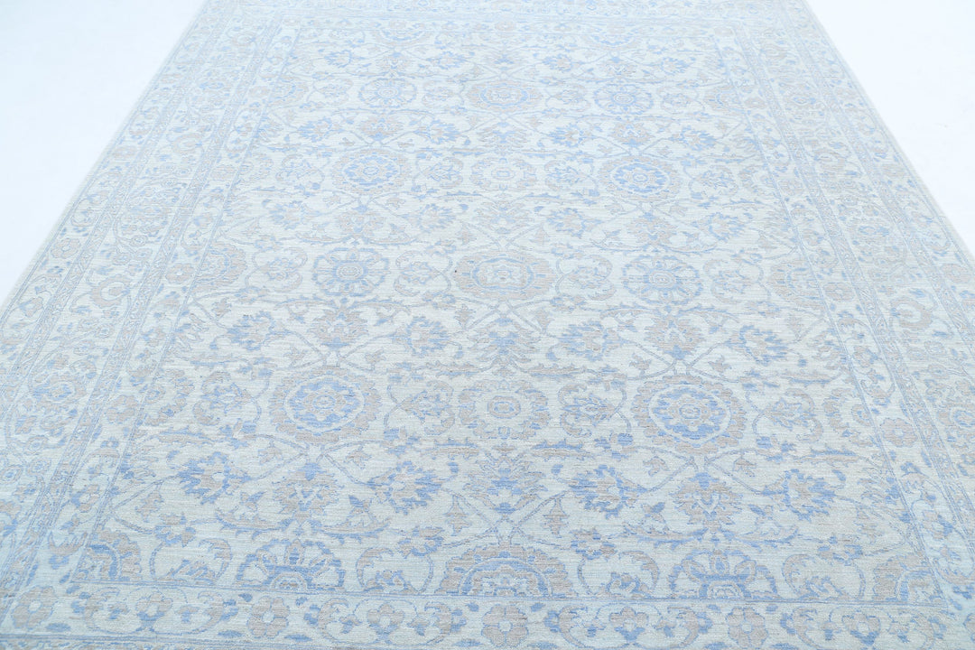 Hand Knotted Fine Serenity Wool Rug 8' 1" x 10' 2" - No. AT57593