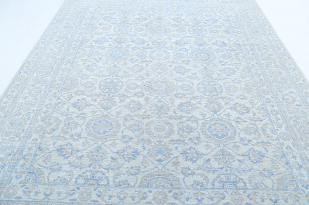 Hand Knotted Fine Serenity Wool Rug 8' 1" x 10' 2" - No. AT57593