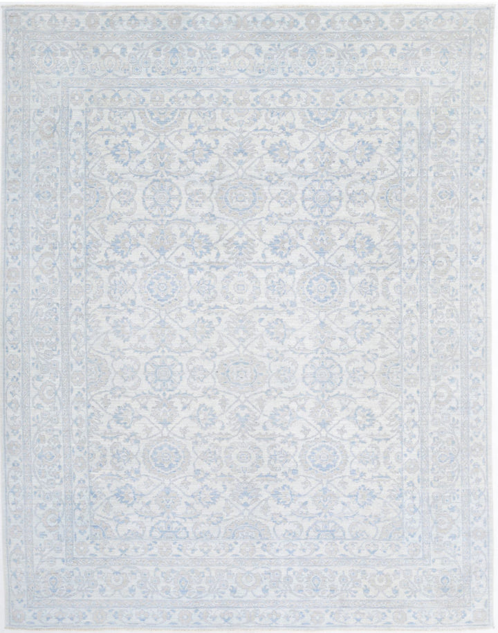 Hand Knotted Fine Serenity Wool Rug 8' 1" x 10' 2" - No. AT57593