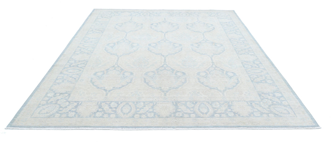Hand Knotted Fine Serenity Wool Rug 8' 0" x 9' 8" - No. AT83900