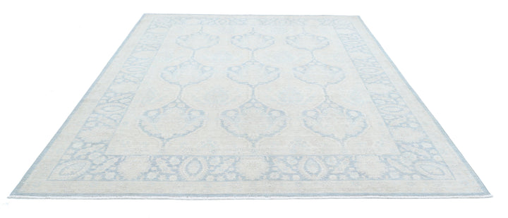 Hand Knotted Fine Serenity Wool Rug 8' 0" x 9' 8" - No. AT83900