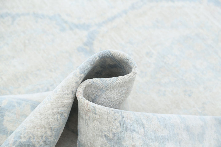 Hand Knotted Fine Serenity Wool Rug 8' 0" x 9' 8" - No. AT83900