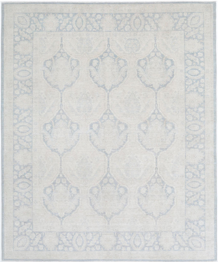 Hand Knotted Fine Serenity Wool Rug 8' 0" x 9' 8" - No. AT83900