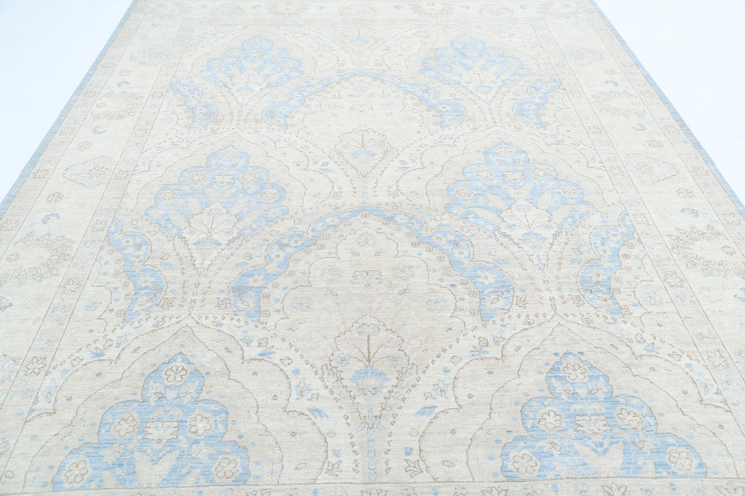 Hand Knotted Fine Serenity Wool Rug 8' 2" x 10' 5" - No. AT67316