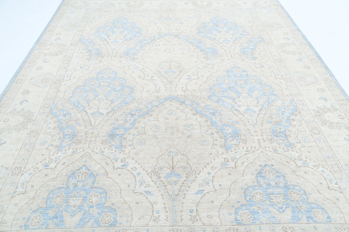 Hand Knotted Fine Serenity Wool Rug 8' 2" x 10' 5" - No. AT67316