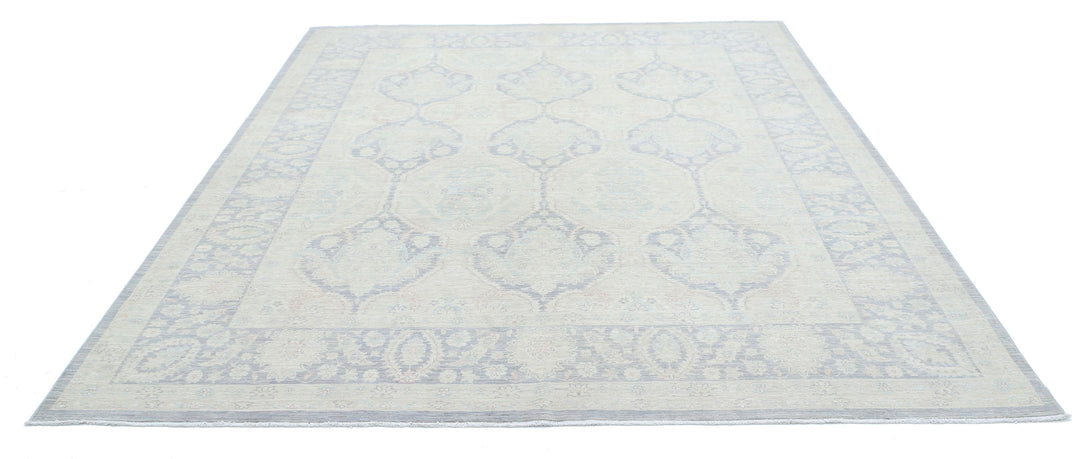 Hand Knotted Fine Serenity Wool Rug 8' 3" x 9' 9" - No. AT26196
