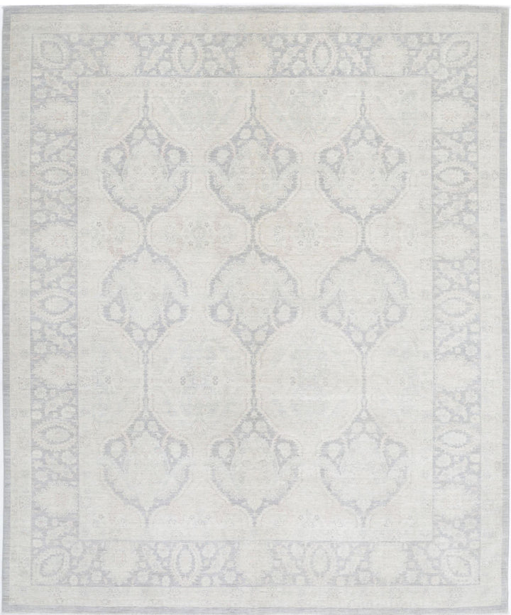 Hand Knotted Fine Serenity Wool Rug 8' 3" x 9' 9" - No. AT26196