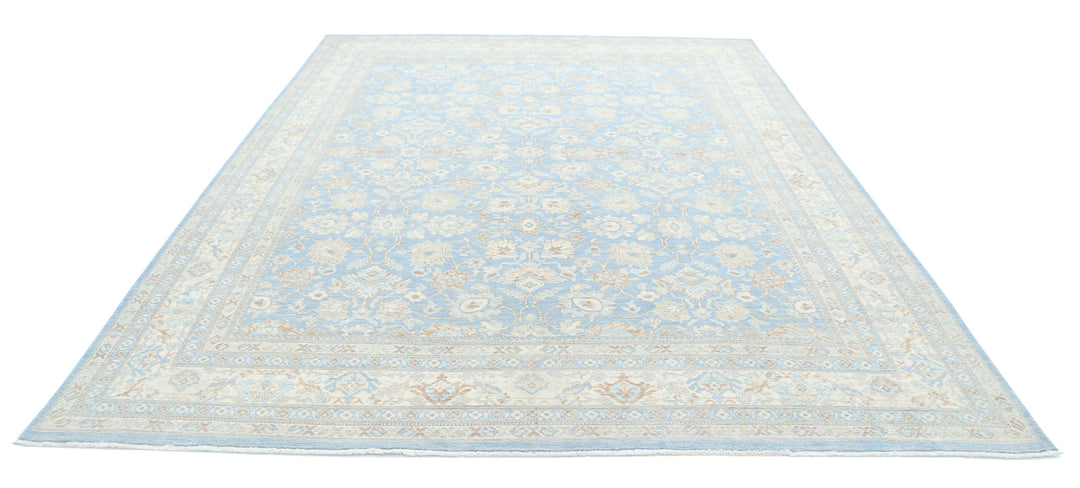 Hand Knotted Fine Serenity Wool Rug 8' 9" x 11' 5" - No. AT79881