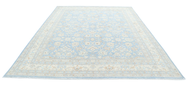 Hand Knotted Fine Serenity Wool Rug 8' 9" x 11' 5" - No. AT79881