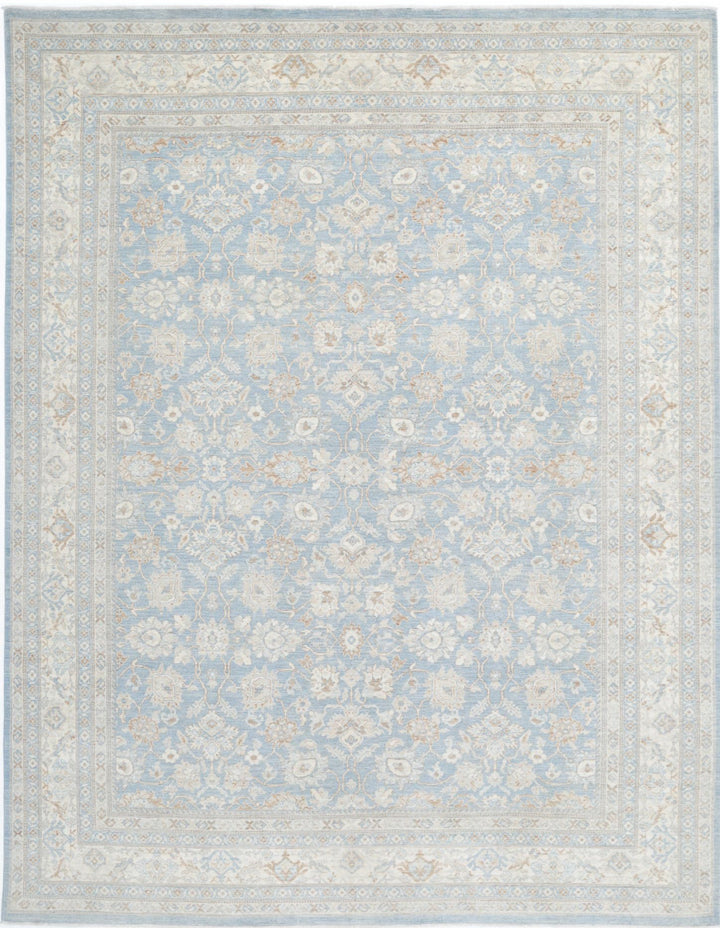 Hand Knotted Fine Serenity Wool Rug 8' 9" x 11' 5" - No. AT79881