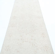 Hand Knotted Fine Serenity Wool Rug 3' 0" x 9' 8" - No. AT82704
