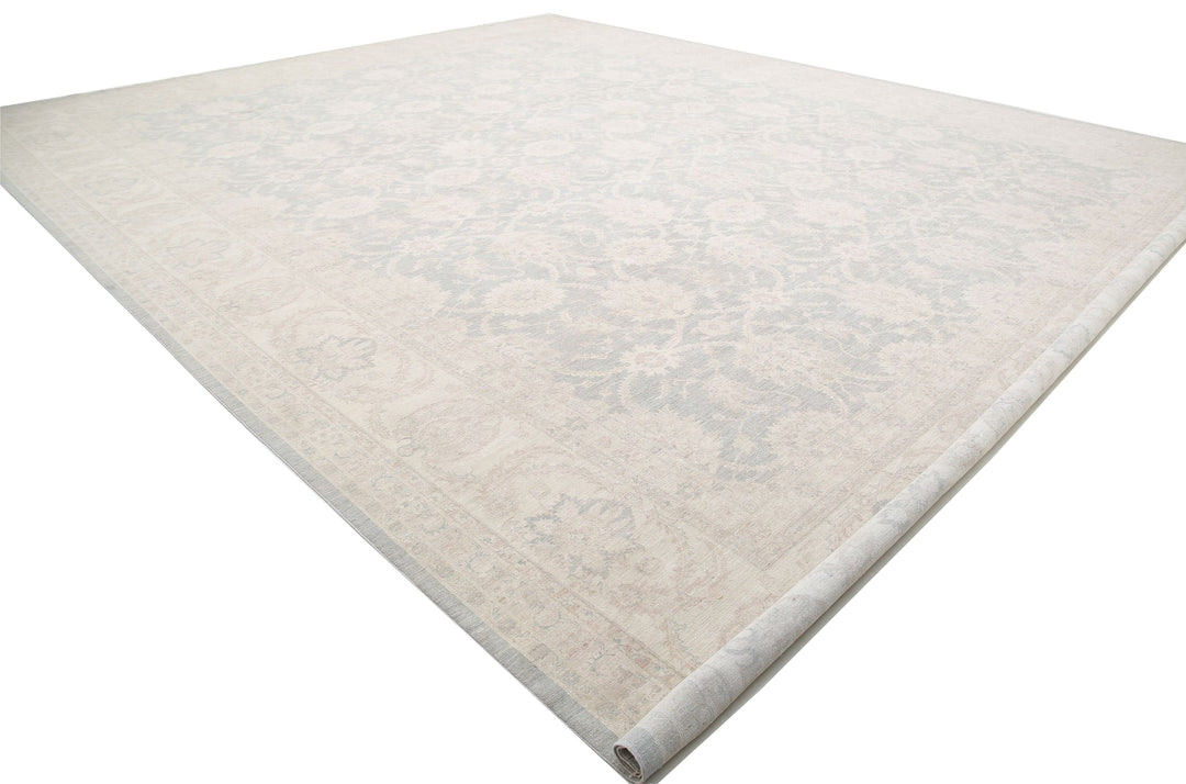 Hand Knotted Fine Serenity Wool Rug 17' 8" x 22' 0" - No. AT34883