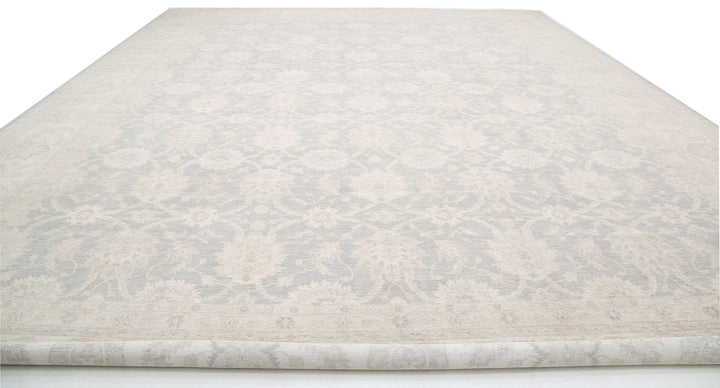 Hand Knotted Fine Serenity Wool Rug 17' 8" x 22' 0" - No. AT34883