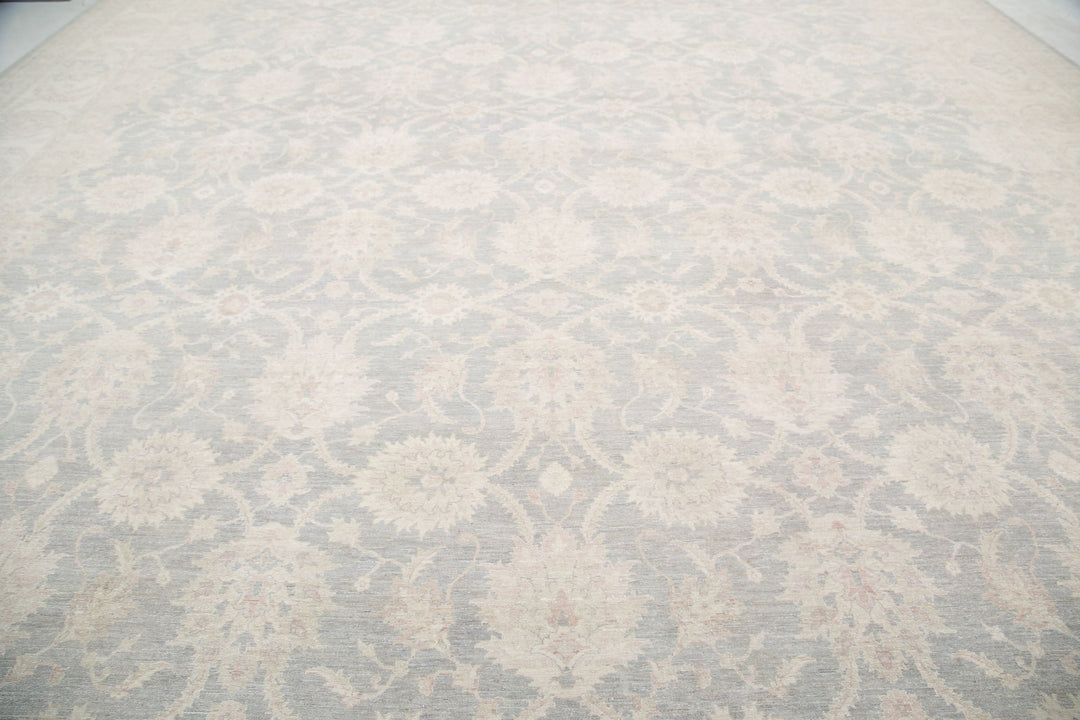 Hand Knotted Fine Serenity Wool Rug 17' 8" x 22' 0" - No. AT34883