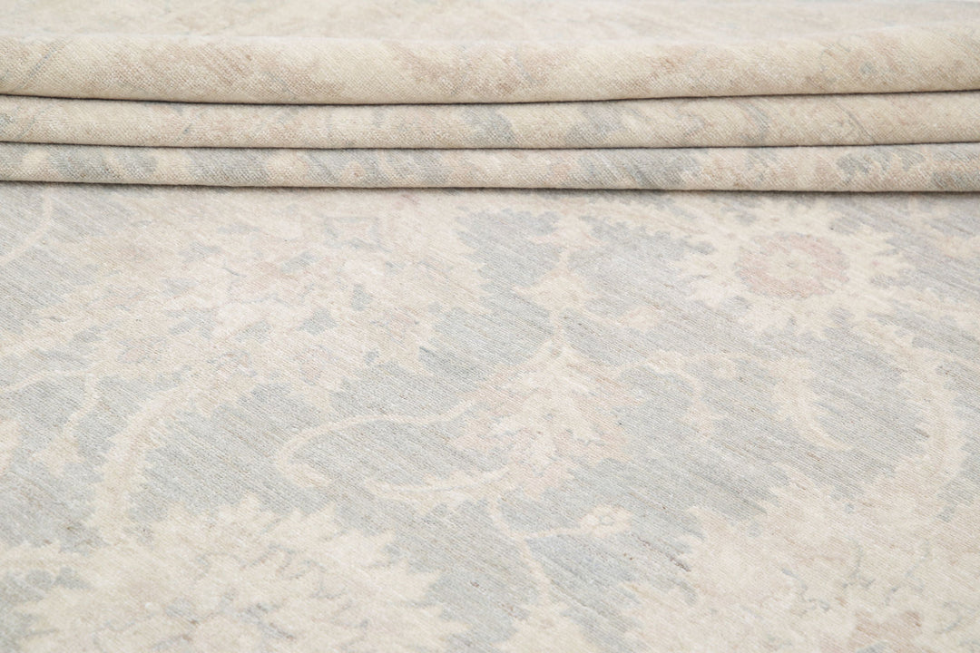 Hand Knotted Fine Serenity Wool Rug 17' 8" x 22' 0" - No. AT34883