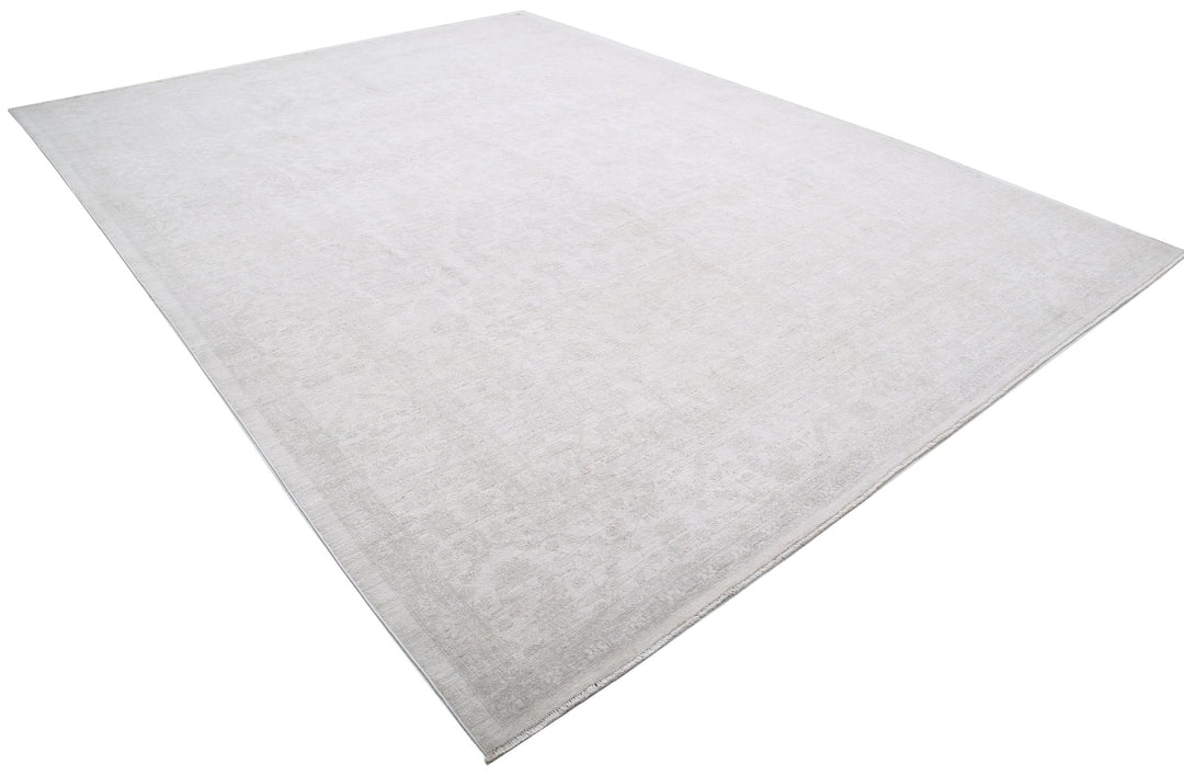 Hand Knotted Fine Serenity Wool Rug 10' 2" x 13' 4" - No. AT60988