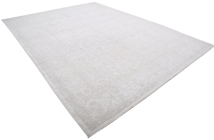 Hand Knotted Fine Serenity Wool Rug 10' 2" x 13' 4" - No. AT60988