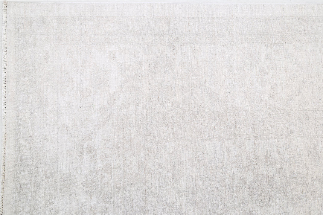 Hand Knotted Fine Serenity Wool Rug 10' 2" x 13' 4" - No. AT60988