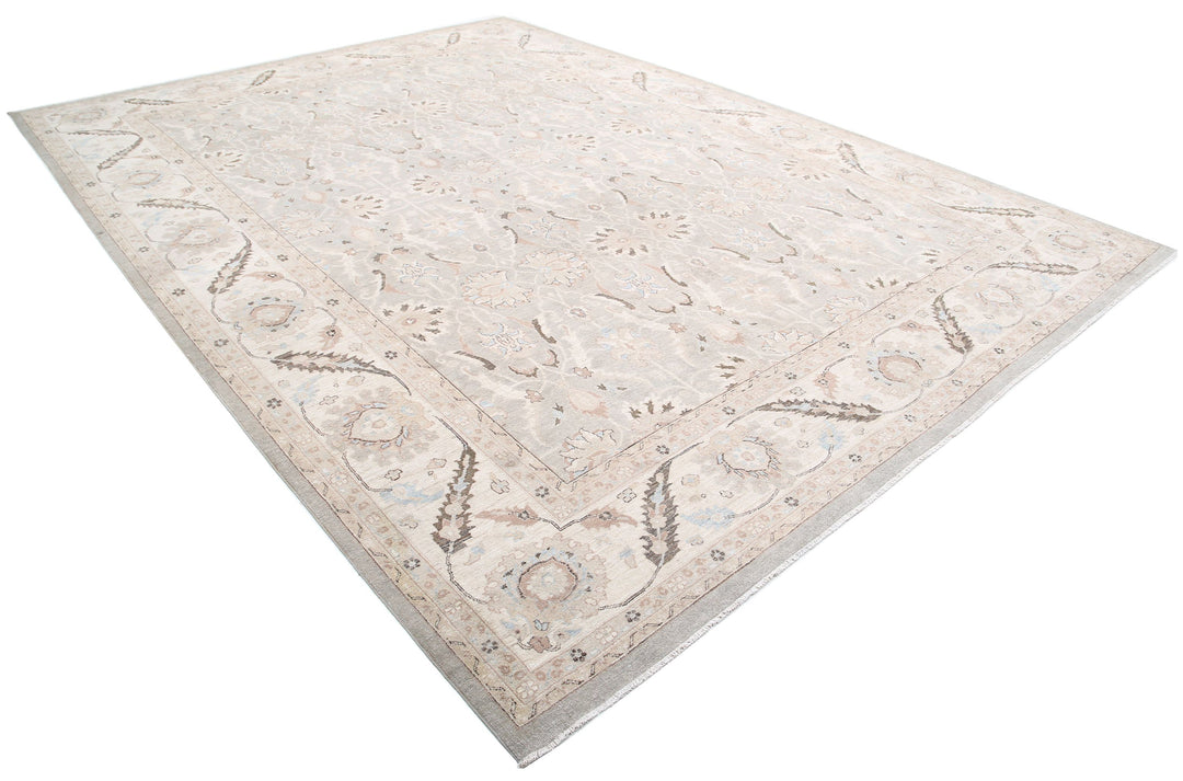 Hand Knotted Fine Serenity Wool Rug 10' 3" x 13' 10" - No. AT74908