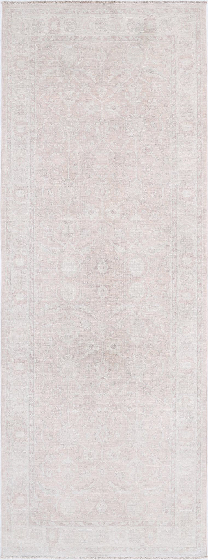 Hand Knotted Fine Serenity Wool Rug 3' 7" x 10' 1" - No. AT79057
