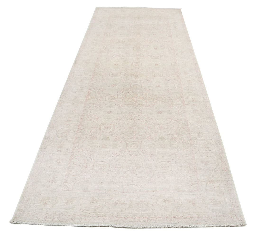 Hand Knotted Fine Serenity Wool Rug 3' 11" x 11' 0" - No. AT94111