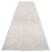 Hand Knotted Fine Serenity Wool Rug 3' 10" x 12' 6" - No. AT30130