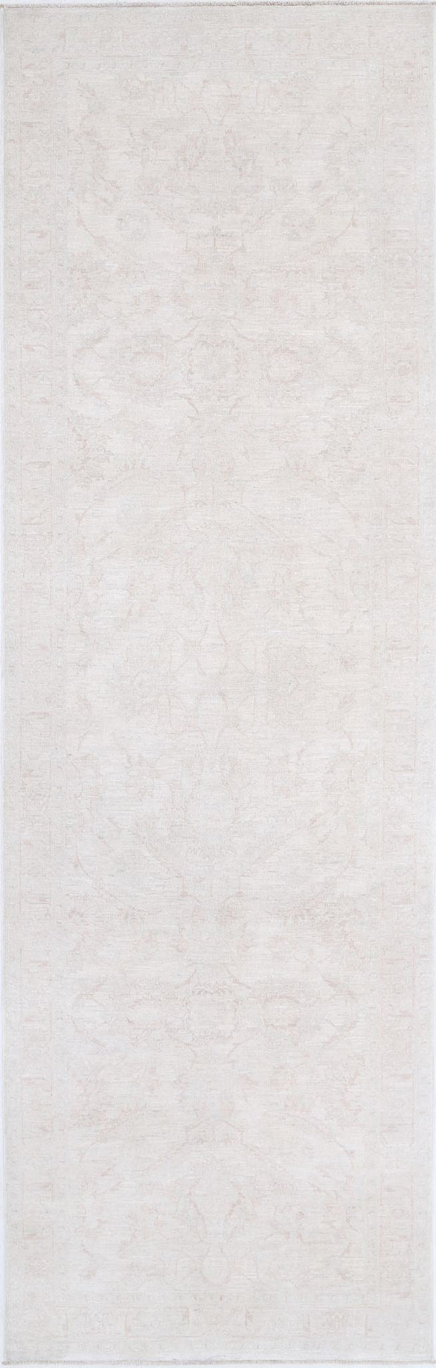 Hand Knotted Fine Serenity Wool Rug 3' 10" x 12' 6" - No. AT30130