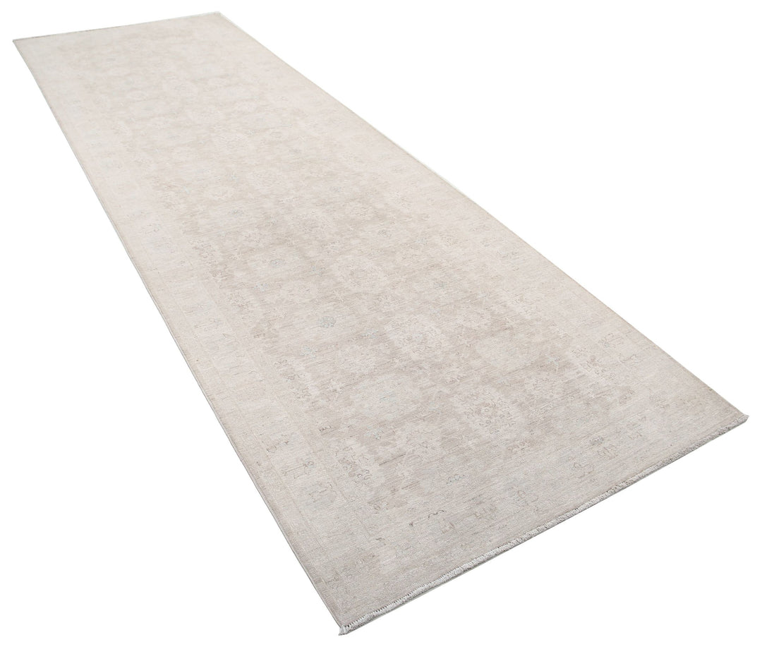 Hand Knotted Fine Serenity Wool Rug 4' 1" x 12' 4" - No. AT93778