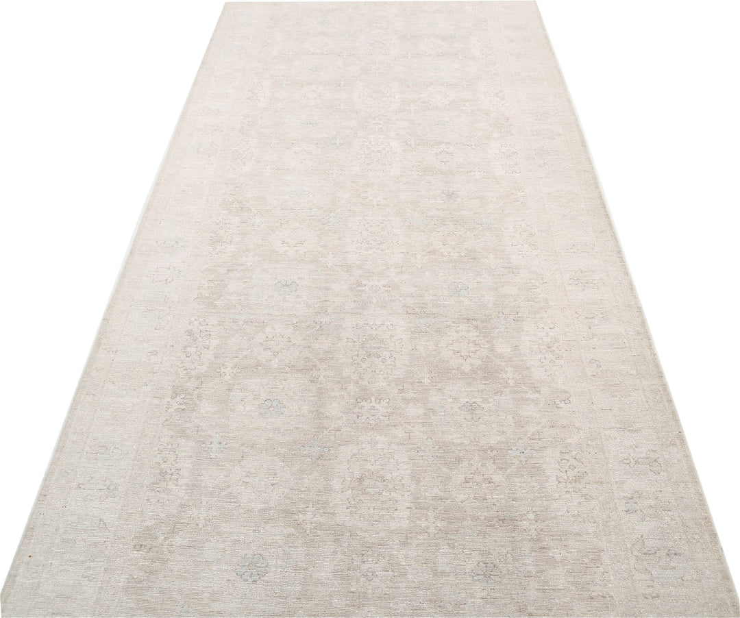 Hand Knotted Fine Serenity Wool Rug 4' 1" x 12' 4" - No. AT93778