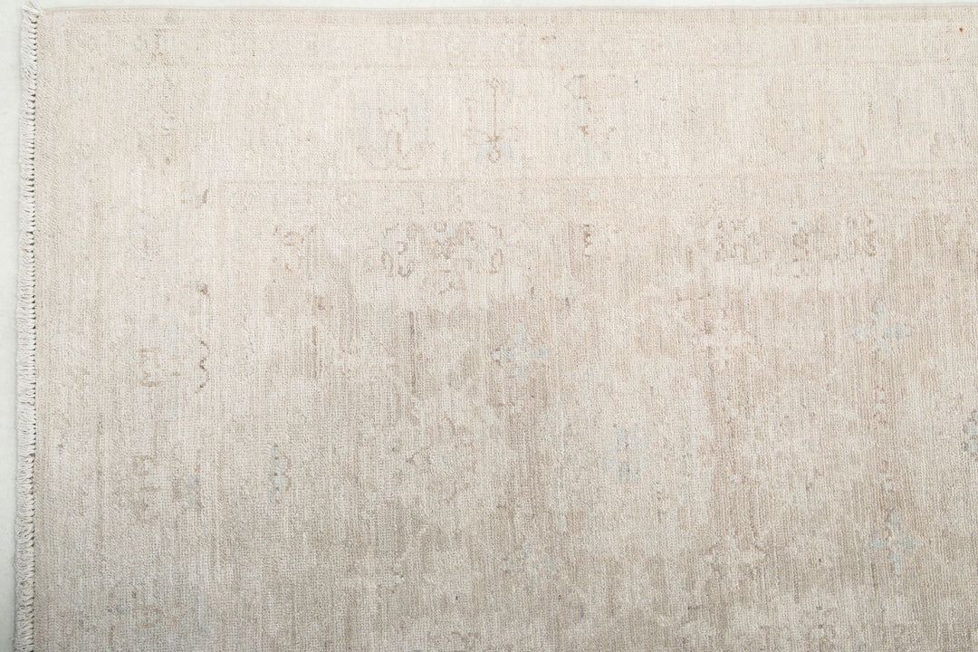 Hand Knotted Fine Serenity Wool Rug 4' 1" x 12' 4" - No. AT93778