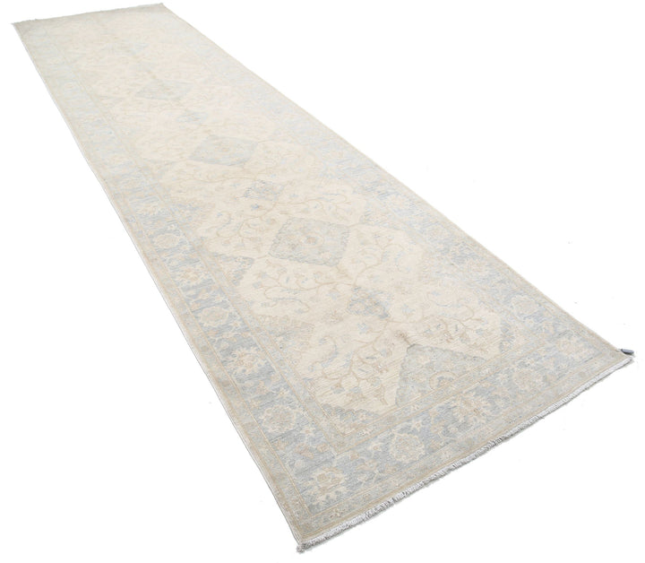 Hand Knotted Fine Serenity Wool Rug 4' 1" x 15' 0" - No. AT15401