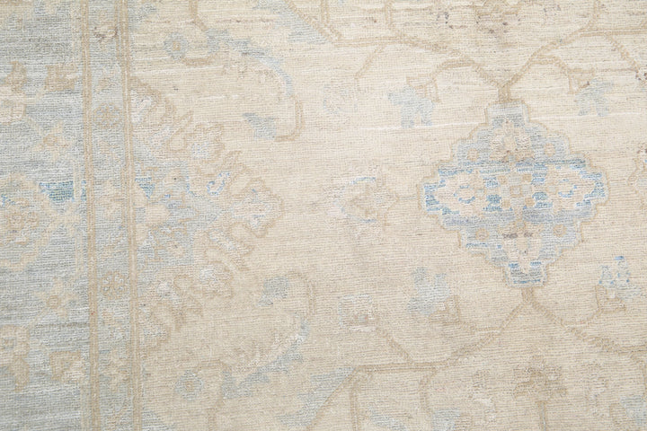 Hand Knotted Fine Serenity Wool Rug 4' 1" x 15' 0" - No. AT15401