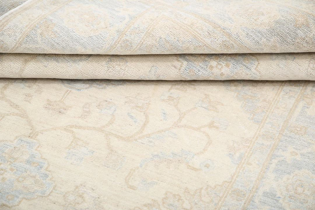 Hand Knotted Fine Serenity Wool Rug 4' 1" x 15' 0" - No. AT15401