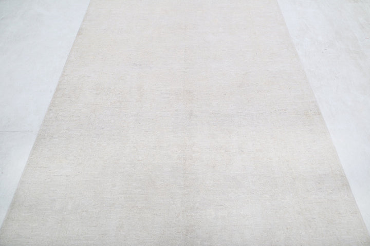 Hand Knotted Fine Serenity Wool Rug 4' 9" x 10' 9" - No. AT53502