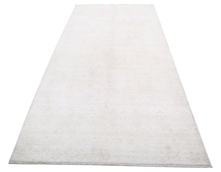 Hand Knotted Fine Serenity Wool Rug 4' 6" x 9' 6" - No. AT13498
