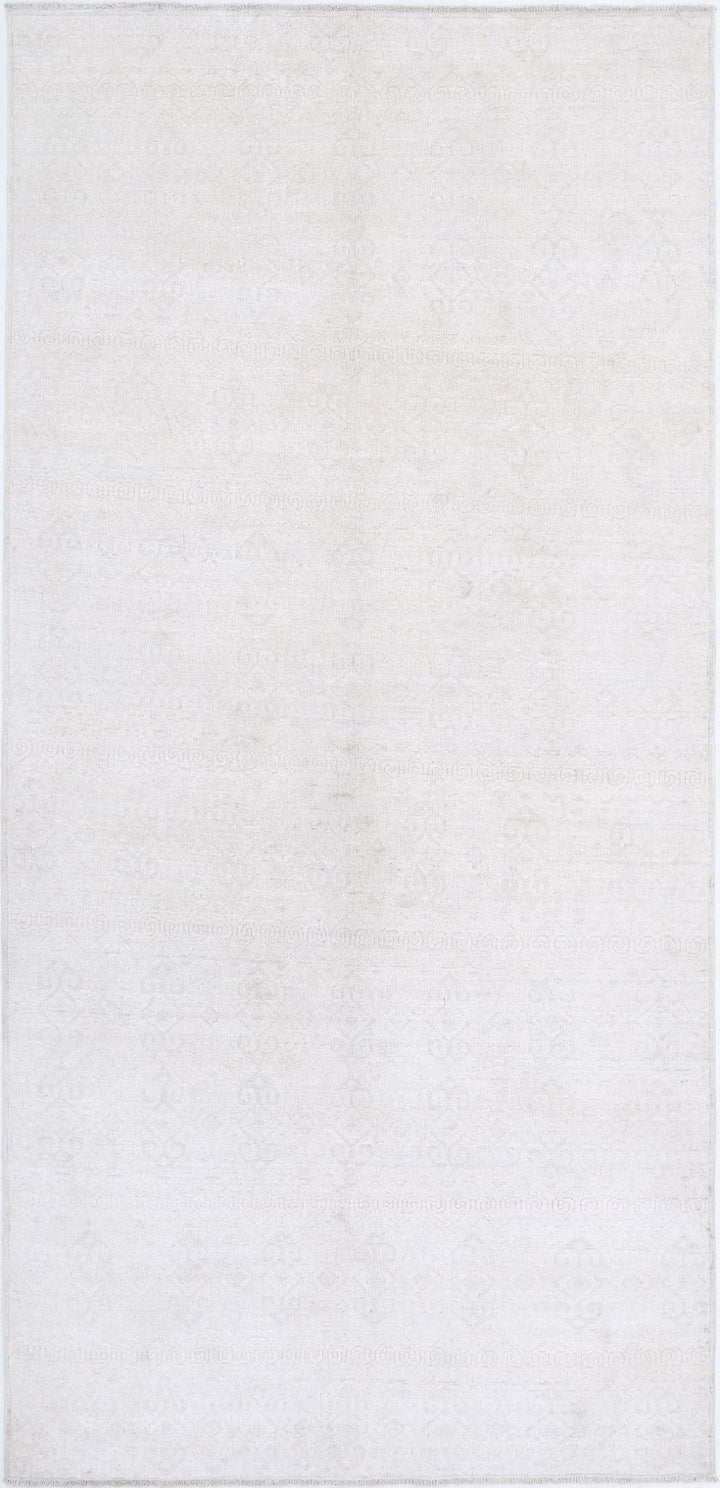 Hand Knotted Fine Serenity Wool Rug 4' 6" x 9' 6" - No. AT13498