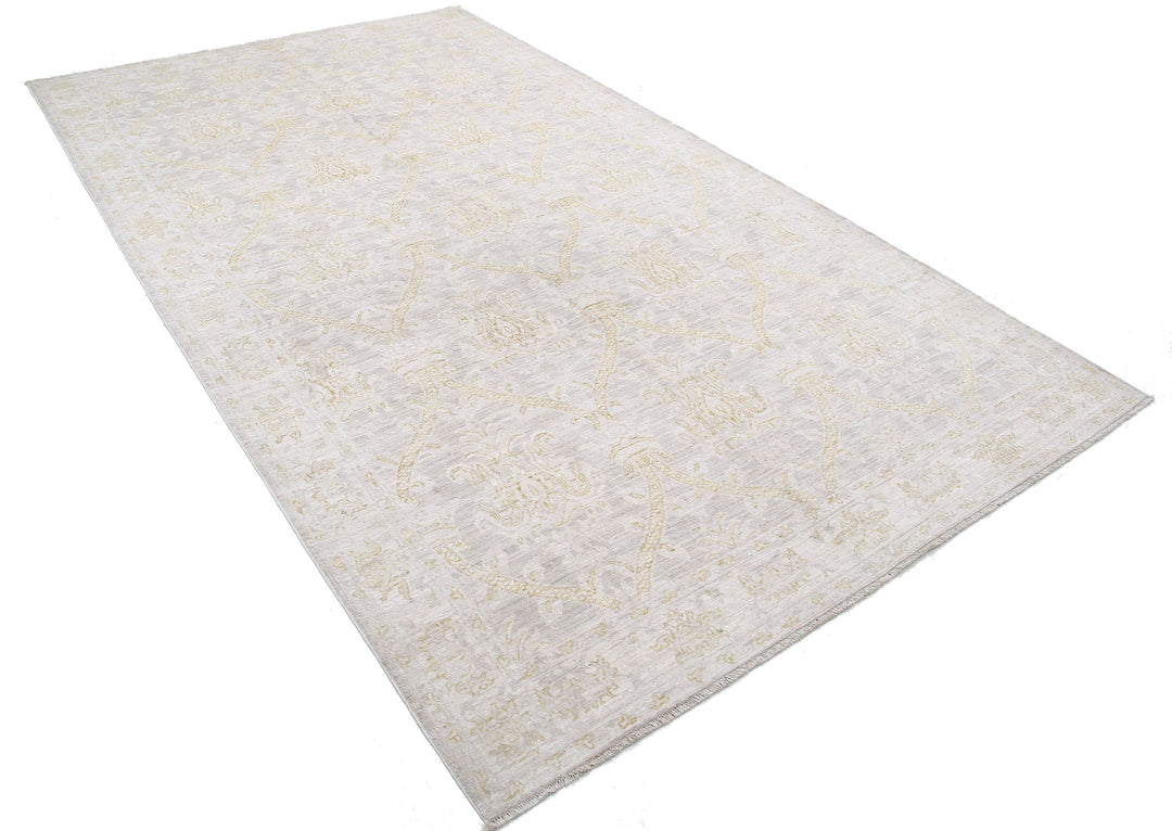 Hand Knotted Fine Serenity Wool Rug 6' 3" x 10' 9" - No. AT90847